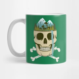 Skull Waterfall Mug